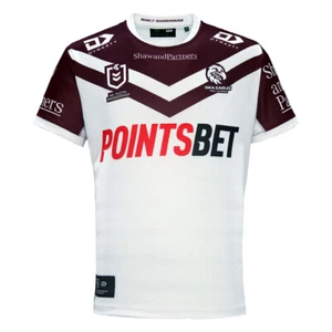Manly Sea Eagles NRL 2024 Dynasty Away Jersey Sizes S-3XL! - Picture 1 of 5