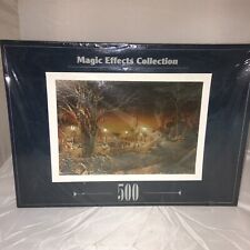 NEW Magic Effects 500 pc Puzzle Night on the Town RoseArt 13" x 19"