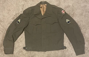1944 WWII US Army Staff Sergant Uniform Officers Jacket - 38R - Picture 1 of 10
