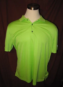 IZOD Golf Mens Short-Sleeve Polo Shirt, Green, Size XL, New, Reg $52 - Picture 1 of 8
