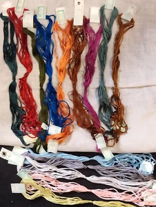 Lot(14) of Zwicky Silk Embroidery Floss Zwickyneedlepoint/cross-stitch - Picture 1 of 6