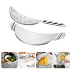  Filter Stainless Steel Kitchen Snap Button Tool Pot Drainer