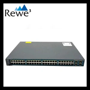 Cisco Switch 10/100 Catalyst 3560 V2 PoE 48 Puertos + 4 SFP WS-C3560V2-48PS-S - Imagen 1 de 2