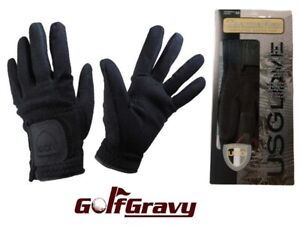 Pair ThermaFlex Golf Womens Ladies MEDIUM USG Insulated Winter Black Gloves