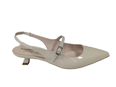 Nero Giardini Décolleté Donna in Vernice e512261de latte - Immagine 1 di 4