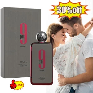 9 PM REBEL by Afnan Men*Eau De Parfum* Spray New In Box 3.4 oz 🌞 - Picture 1 of 15