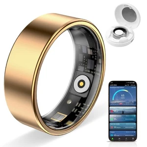 Smart Ring Pro, Fitness Tracker with Heart Rate, Blood Pressure, Stress, Slee... - Picture 1 of 8
