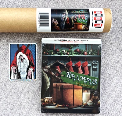 KRAMPUS (LIMITED ED. STEELBOOK 4K Ultra HD +Blu-ray + POSTER & STICKER, 2015) - Image 1 of 4