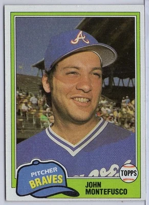 1981 Topps Traded #804 John Montefusco in EXMT Condition Braves - Image 1 of 2