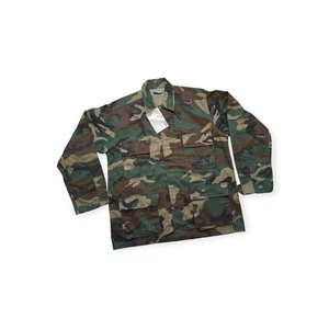 Rothco BDU Tactical Military Uniform Army Fatigue Coat Woodland Camo Size Medium - Picture 1 of 6
