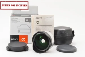 [COMO NUEVO] Convertidor ojo de pez Sony VCL-ECF1 E 16 mm f/2,8 SEL16F28 E montaje de JAPÓN - Imagen 1 de 24