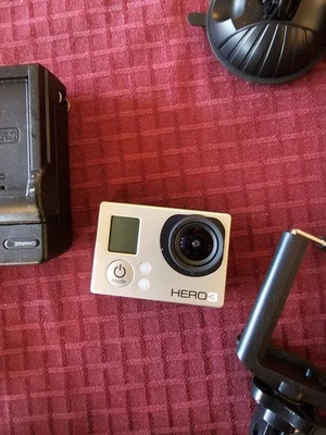GoPro Hero 3+  Tested Working w/battery With Water Proof Case   Cov - Image 1 of 4