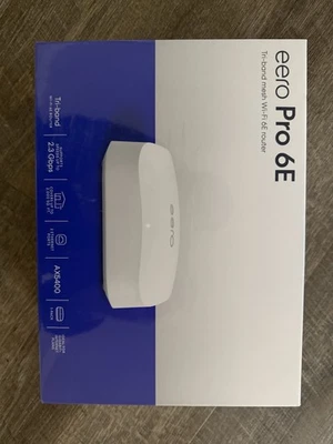 1-Pack Eero Pro 6E Tri-Band Mesh Wi-Fi 6E - Image 1 of 2