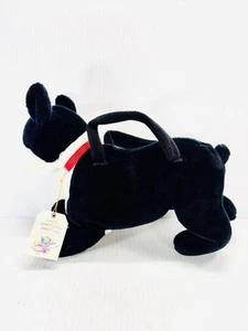 Boston Terrier Purse by North American Bear Co. #2513 Barney’s New York Tag 1998 - Picture 1 of 9