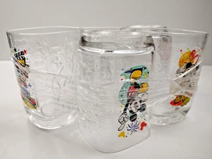 Walt Disney World Celebration Gläser McDonalds 2000 Mickey Mouse 5er Set - Bild 1 von 4