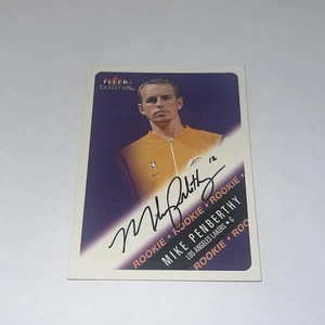2000-01 Fleer Tradition Glossy Rookie /500 Mike Penberthy #247 Rookie Auto -c70 - Bild 1 von 2