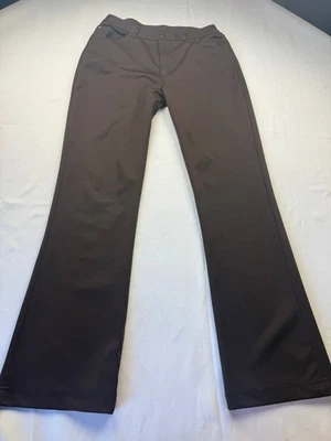 Pantalones de vestir Joe Benbasset para mujer talla 10 marrón corte bota carrera oficina Foto 1 de 4