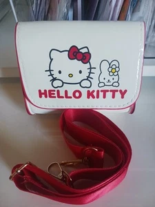 Little Girls Hello Kitty Purse Red And White - Picture 1 of 6
