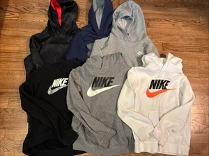 Youth Boys Large Nike Under Armour Hoodies 6 Pc Clothing Lot - Picture 1 of 1