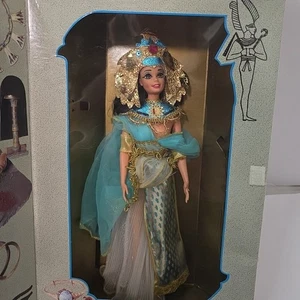 Barbie the Egyptian Queen 1993 The Great Eras Collection Mattel LESEN  - Bild 1 von 10