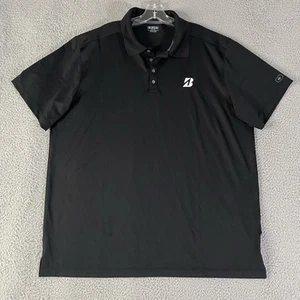 Bridgestone Tires Polo Shirt Ogio Men 2XL XXL Black Stretch Golf Employee Office - Picture 1 of 7