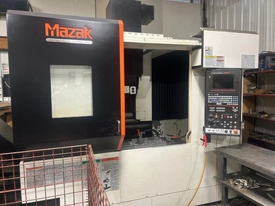 MAZAK VCU 500C CNC VERTICAL MACHINING CENTER, 4TH AXIS, 2016, ONLY 781 HOURS! - Image 1 of 3
