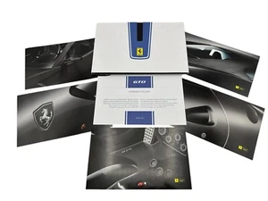 FERRARI 599 GTO GENUINE CARBON ACCESSORY SHOWCASE KIT | BROCHURE SHEETS | PHOTOS - Picture 1 of 9