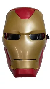 Iron Man LIGHT UP Mask Hasbro 2019 Marvel Avengers LED Eyes, Child. - Picture 1 of 5
