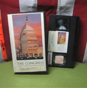 THE CONGRESS documentary VHS David McCullough PBS Ken Burns history 1988 - Foto 1 di 2