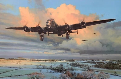 Strike & Return by Robert Taylor Collectors Edition signed by RAF Lancaster crew - Image 1 of 4