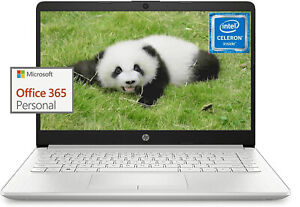 HP Stream 14" Laptop  Intel Quad-Core UP TO 16GB RAM, 320GB Storage Silver Win11