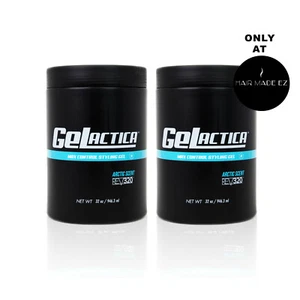 Gelactica Gel 32oz pack of 2 Hair Gel for Men - Organic Ingredients - Water Base - Picture 1 of 5