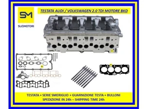 ZYLINDERKOPF Audi Volkswagen 2.0 Tdi 16V Motor Bkd Blb Bsy +Dichtungen+Muttern - Bild 1 von 1