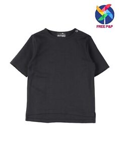 ABRACADABRA Sweat T-Shirt Top Size 8Y HANDAMADE Raw Edges Short Sleeve