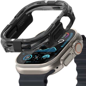 Schutzhülle für Smart Watch Ultra 2/1 49mm Ringke Case Cover Futeral Schwarz - Zdjęcie 1 z 3