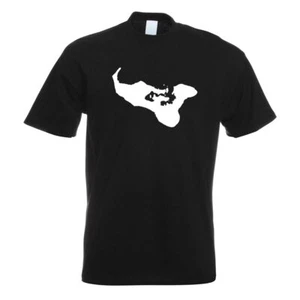 Tonga Umriss Kontur  T-Shirt Motiv bedruckt Funshirt Design Print - Picture 1 of 19