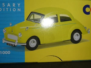 Morris Minor1000 yellow Corgi Anniversary Limited Edition  2016 Corgi  New Model - Picture 1 of 5