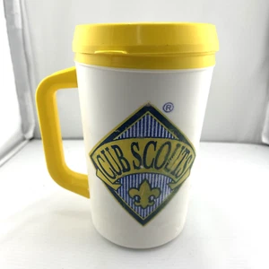 VTG Aladdin Insulated Cup Mug w/lid 20 ounce Cub Scout Boy Scouts BSA USA - Picture 1 of 5