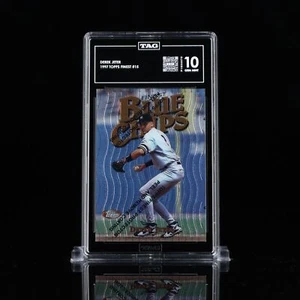 Derek Jeter 1997 Topps Finest #15 w/coating MVP HOF TAG 10 GEM MINT P153467 - Picture 1 of 2