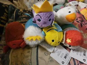 Tsum Tsum Lot Of 6 Little Mermaid - Picture 1 of 2