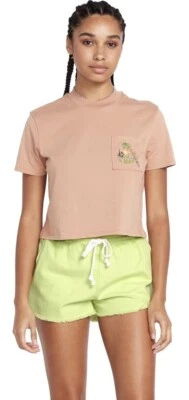 Volcom Women’s Strutin Stone Raw Hem Pocket Shorts Size XS Island Green - Image 1 of 4