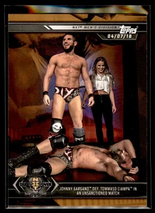 2019 Topps WWE Wrestling NXT BRONZE #17 Johnny Gargano def Tommaso Ciampa in an - Picture 1 of 2