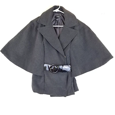 Chaqueta corta gris con cinturón A. Byer para mujer talla (M) mediana Foto 1 de 4