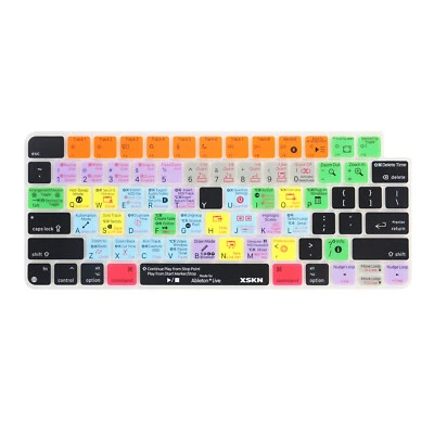 XSKN Ableton Live Shortcuts Keyboard Cover for 2021+ iMac 24 inch Magic Keyboard - Image 1 of 4