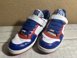 Missy Elliott Adidas niedrige Turnschuhe rot weiß blau Damen Größe 7,5 - Bild 1 von 17