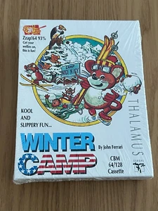 Thalamus Winter Camp Commodore 64 Tape - New & Sealed -👽👾Retro Gift Idea👾👽 - Photo 1/12