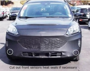 Lebra Front End Cover Bra Mask Fits Ford Escape 2020-2022 W/License Plat.Bracket - Picture 1 of 3