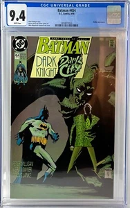 Batman # 454 (1990) Mike Mignola cover CGC 9.4 NM - Picture 1 of 2