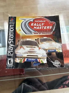 Michelin Rally Masters Race of Champions PS1 Manual Only!! - Picture 1 of 2