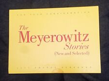 THE MEYEROWITZ STORIES - Sandler / Stiller / Hoffman - 2017 Netflix promo DVD vg